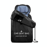 Travel Bag for Car Seat Stroller Wheelchair Storage - Blue - Front View