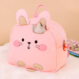 Kids' Anti-lost School Bag - Secure & Stylish - Pink Rabbit Large - Extra Image