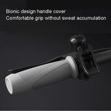 Silicone Handlebar Cover for Ninebot F30 / F40 Electric Scooter - Gray 1 Pair - Rear View