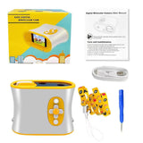 10x Magnification Binocular Camera with 2.4 Ips Screen - Yellow - Rear View