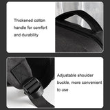 Spacious Laptop Bag for Professionals - Large Capacity - Deep Space Gray - Low Angle