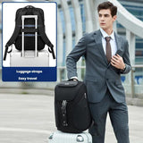 Waterproof Anti Theft Business Backpack With Usb Ports - Extra Image