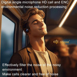 Crystal Air Conduction Bluetooth Earphones - Openbuds Ows - White - Extra Image