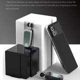 K65 Wireless Business Earbuds - Retractable Cable - Black - Extra Image