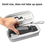 Portable Carrying Case for Dji Pocket 3 - Protective Storage Bag - Standard Gray - 45-Degree Angle