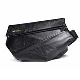 Compact Single Shoulder Crossbody Backpack For Men - Black