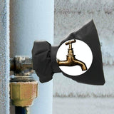 Outdoor Winter Faucet Cover - 2 Pack Anti-icing Protection - Front View