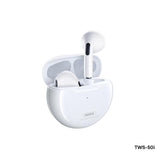 True Wireless Stereo Bluetooth 5.0 Earphones - White - Side View