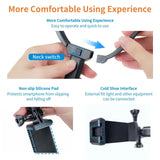 Neck Mount For Sports Camera And Cell Phone Vlogging