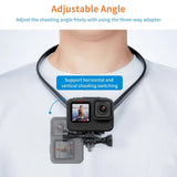 Neck Mount For Sports Camera And Cell Phone Vlogging - Extra Image