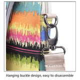 Portable Menstrual Liner Bag - Meadow Frequency 13 Inch - Low Angle