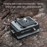 Universal Quick Release Gimbal Base for Dji Rs3 Mini / Rs3 - Close-Up Angle