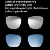Waterproof Bluetooth Glasses Earphone - Mini Binaural Smart Call - Black Sunglasses