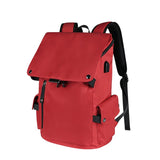 Universal Laptop Backpack With Usb Port - 13-15.6 Inch Capacity - Wine Red - Extra Image