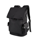 Universal Laptop Backpack With Usb Port - 13-15.6 Inch Capacity - Wine Red