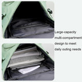Waterproof Gym Bag - Shoe Compartment Included - Black - Low Angle