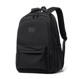 Versatile Solid Backpack For Teens & Adults - Black