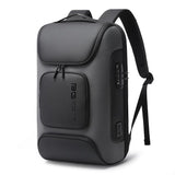 Waterproof Antitheft Men Backpack For 15.6 Laptop - Travel Ready - Black - Extra Image