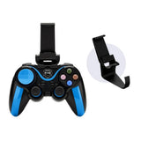 Wireless Bluetooth Game Handle for Android / Ios Phones with Holder - Blue / Black