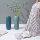 Thickened Pe Vase for Dried Flower Arrangements - Durable Drop-proof and Crack-proof - Light Green - Close-Up Angle