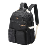 Lightweight Canvas Backpack - Compact and Durable - Black 2