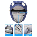 Lightweight Canvas Backpack - Compact and Durable - Black 2