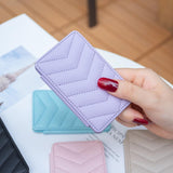 Wave Pattern Card Bag Back Sticker For Mobile Phones - Dark Purple - Extra Image