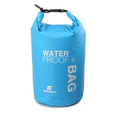 Waterproof Swimming Bag Scratch Resistant Wear Resistant Outdoor Ready - White