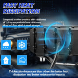 6 - Inch Flood Mixed Luminous Anti - Glare Lens Long Strip Light - Low Angle