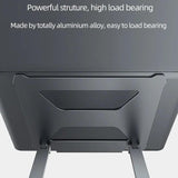 Aluminum Laptop Holder for 14-17.3 Inch Screens - Ergonomic Design - 45-Degree Angle