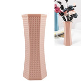 Versatile Plastic Vase for Creative Wet and Dry Flower Arrangements - Milk White - Extra Image