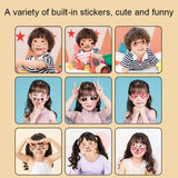 2.4 Hd Screen Kids Thermal Printing Camera - no Memory Card - Blue - Top-Down View