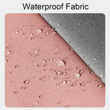 Universal Portable Laptop Liner Bag - Pink / Gray - 14.1-15.4 Inches - 45-Degree Angle