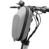Waterproof Hard Shell Bag for Xiaomi No.9 Electric Scooter - Front Storage for Folding Car - Black - Low Angle