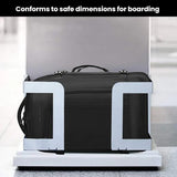 Large Capacity Men Backpack With Shoulder Strap Black - Low Angle