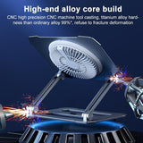 Lenovo Thinkplus Laptop Cooling Stand - Silver L40 - Top-Down View