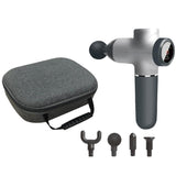 Portable Rechargeable Muscle Massager - Grey Handbag - Front View