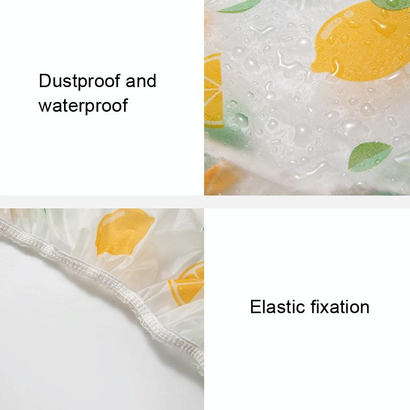 5-pack Hanging Ac Dust Cover - 95x20x31cm - Thickened - Red Flower
