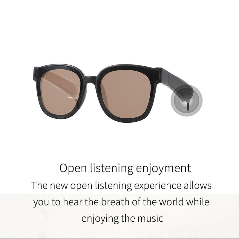 Smart Audio Sunglasses with Bluetooth Earphone - A13 - Dark Gray