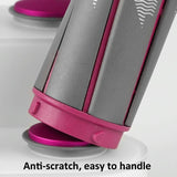 8-attachment Dyson Airwrap Storage Rack in Rose Red - 45-Degree Angle