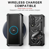 For Samsung Galaxy Z Fold4 5G Foldable Shockproof Phone Case - Black - Extra Image