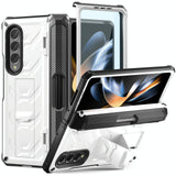For Samsung Galaxy Z Fold4 5G Foldable Shockproof Phone Case - Black - Extra Image