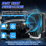 4 Inch Flood - Surface Mixed Luminous Square Light D0083 - Extra Image