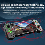 Versatile Retractable Gamepad for Pc / Android / Ios / Win / Mac / Switch - Black - Extra Image