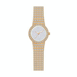 Starry Diamond Chain Women Wrist Watch - Rose Gold Diamonds Surface - Extra Image