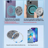 Universal Magnetic Phone Holder for Tripod and Magic Arm - Titanium Color - Extra Image