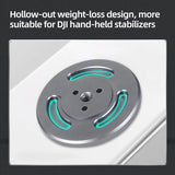 Universal Magnetic Phone Holder for Tripod and Magic Arm - Titanium Color - Extra Image