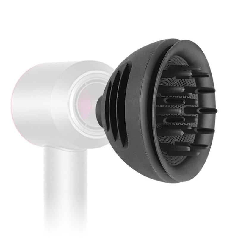 2 In 1 Diffuser For Dyson Hd01 Hd16 Hair Dryers Wave+Curl Attachment Gray