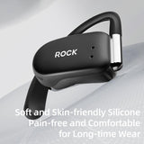 Open Earhook Bluetooth Earphones - X900 - Black - Top-Down View