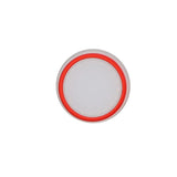 10-piece Luminous Gamepad Button Caps for Ps5 / Ps4 / Ps3 / Xbox one / 360 / Pro / Series x / s - Transparent Blue Circle - Side View